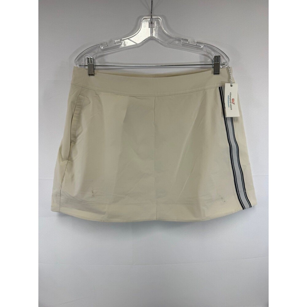 Vineyard Vines Women’s Active Skort Tan Size Large NEW with Tag Flaws